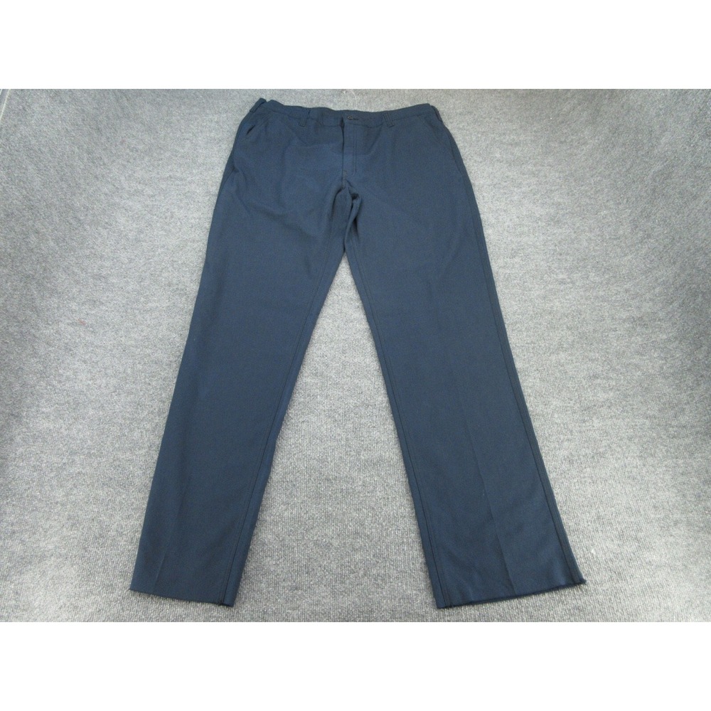 Workrite Mens Pants Straight Navy Blue Flame Resistant Nomex 40X36